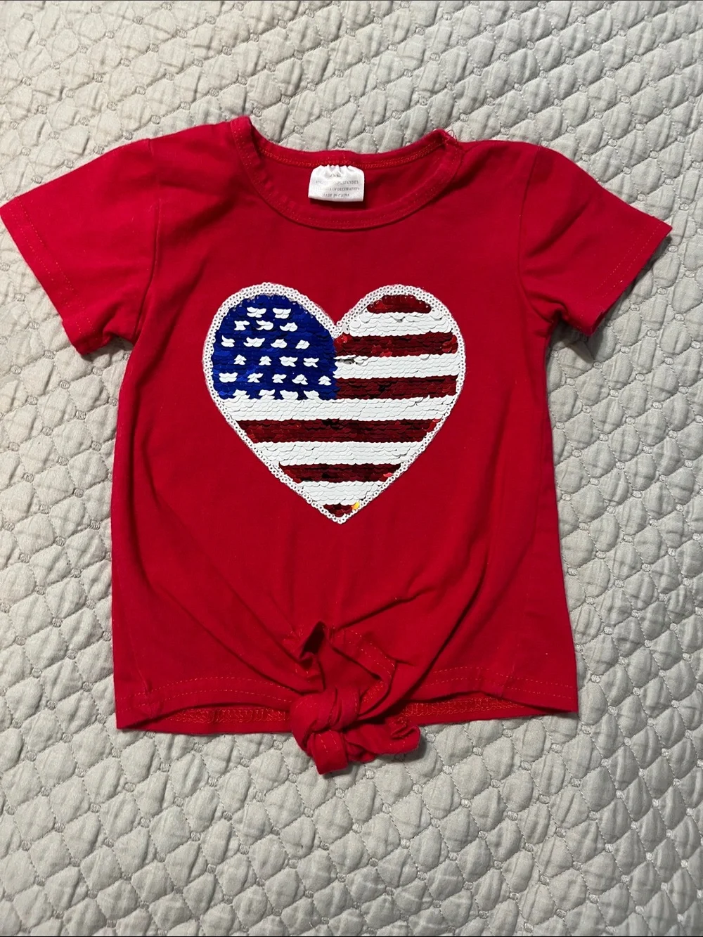 Red White and Blue matching set